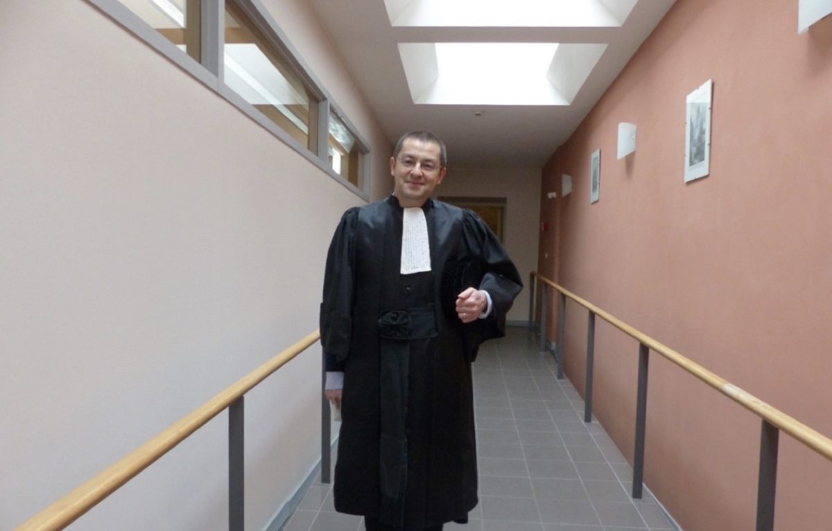 Frédéric Monneron, attendant de prêter serment devant la chambre régionale des comptes Bourgogne-Franche-Comté ©DR ©