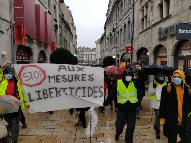 Manifestation à Besançon (archives) © Union syndicale Solidaires 25