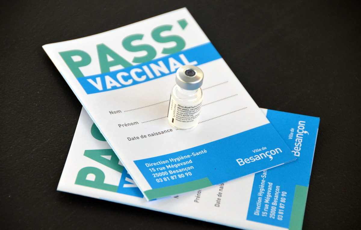 Vaccination contre la Covid-19 à Besançon. © Alexane Alfaro