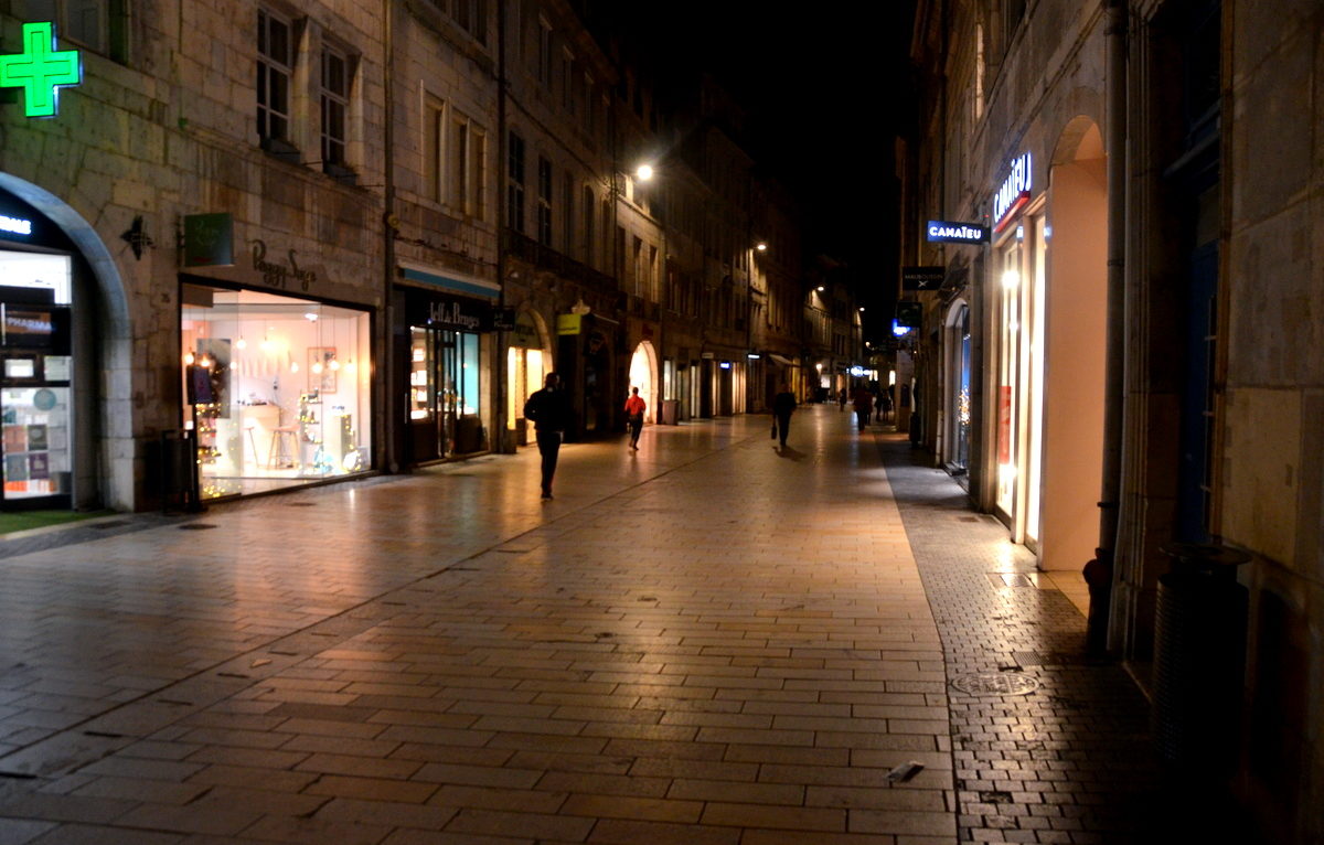 Couvre-feu à Besançon ©Alexane Alfaro ©