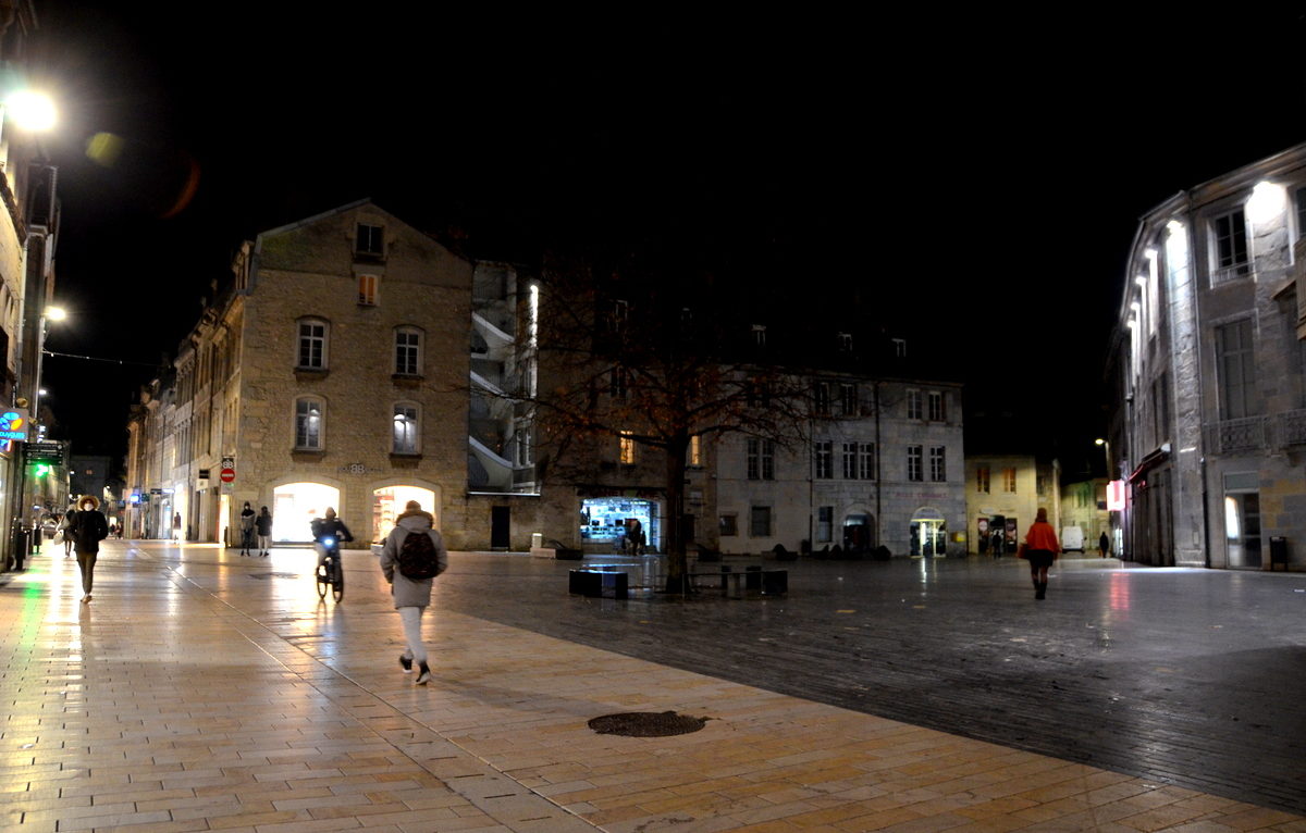 Couvre-feu à Besançon ©Alexane Alfaro ©