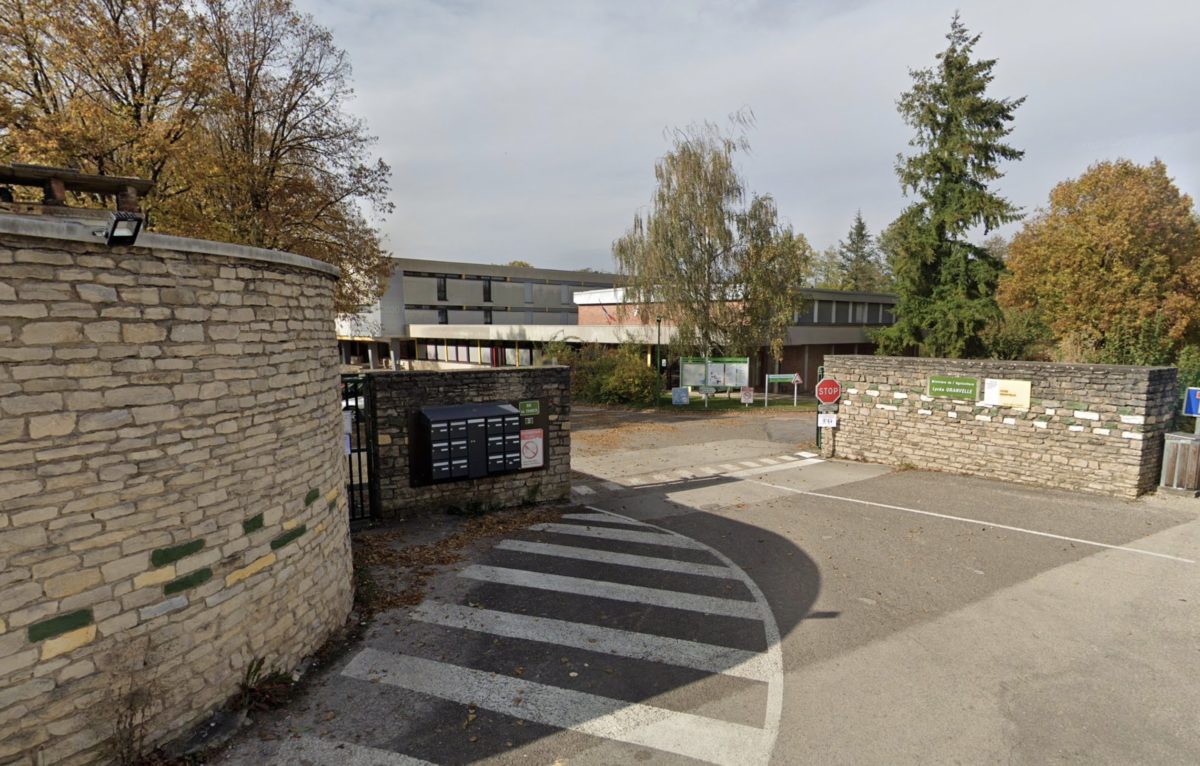 Lycée Granvelle à Dannemarie-sur-Crète ©Google Street View ©