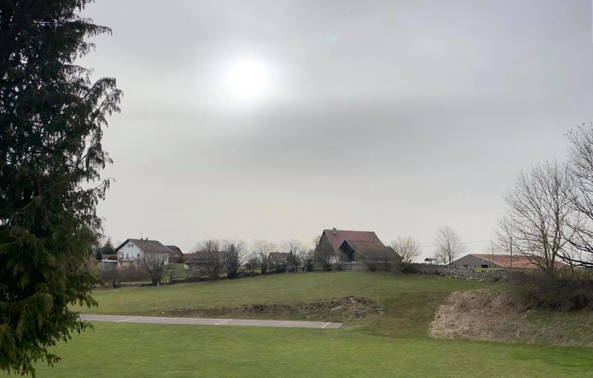 Sirocco en Franche-Comté lundi 22 février 2021. © Météo Franc-Comtoise