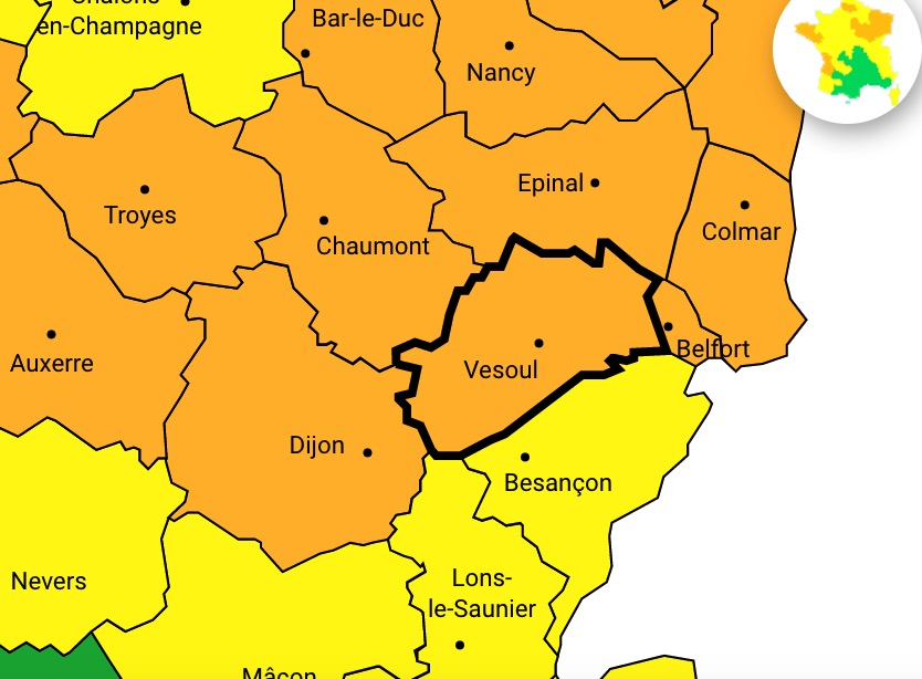 11/02/21 à 6h © vigilance météo