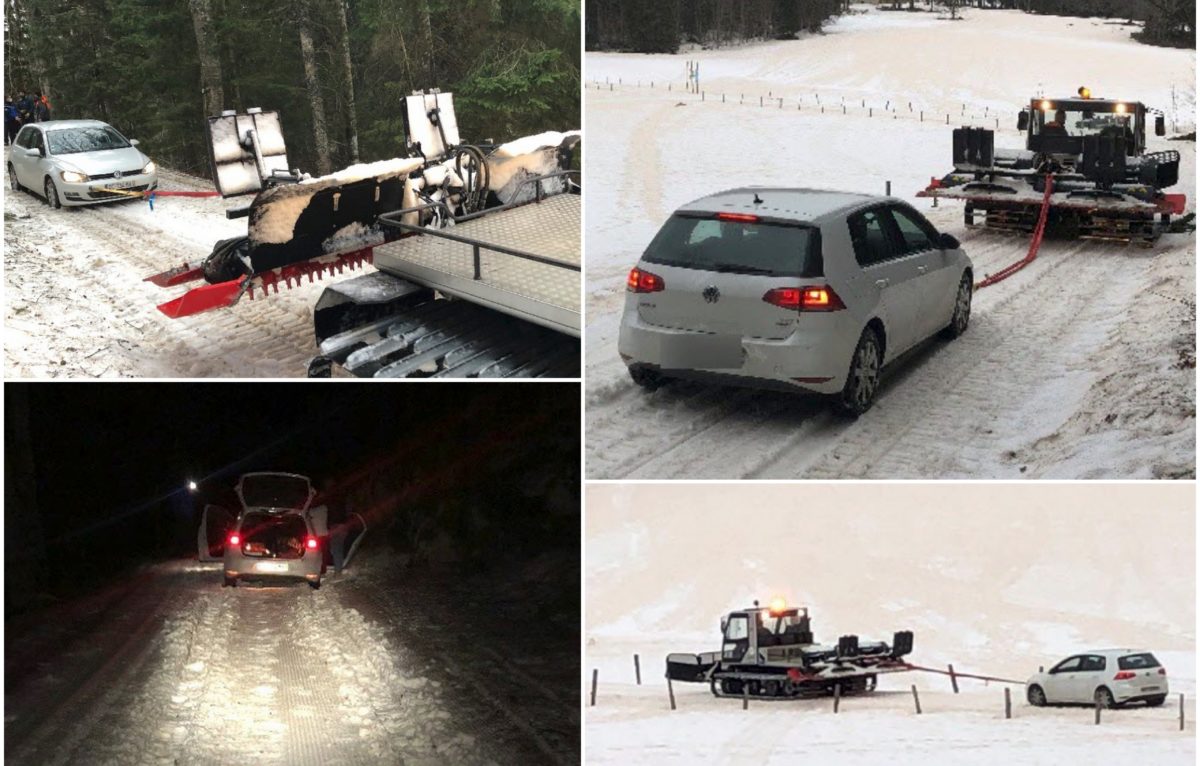 Couvre Feu Ils Empruntent Une Piste De Ski De Fond En Voiture Pour Eviter Les Controles Mais Restent Coinces Macommune Info