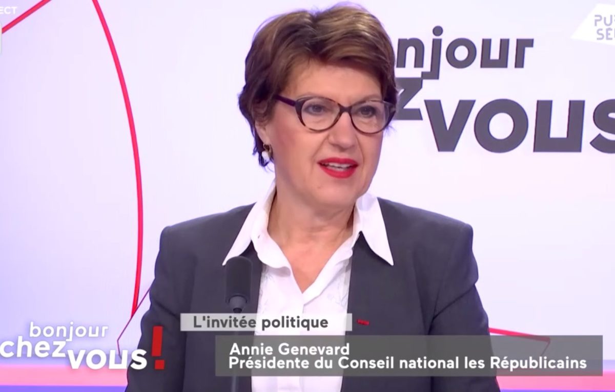 Annie Genevard (26 mars 2021) © Public Sénat