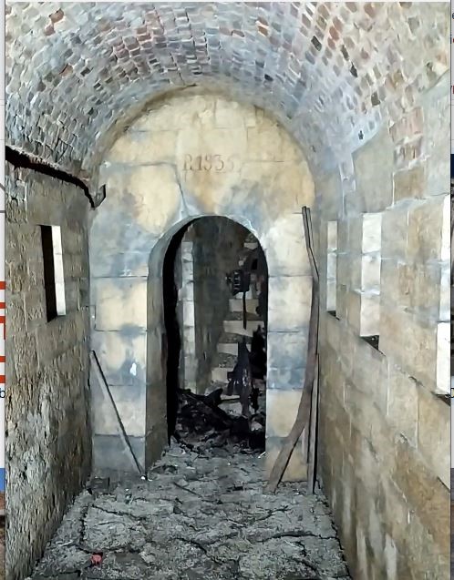 Une vue de la casemate sous la Citadelle. © Ville de Besançon, service commun d’archéologie