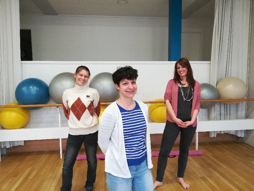 Elise Benazet, Nadia K. et Chloé Vuillemin © DR