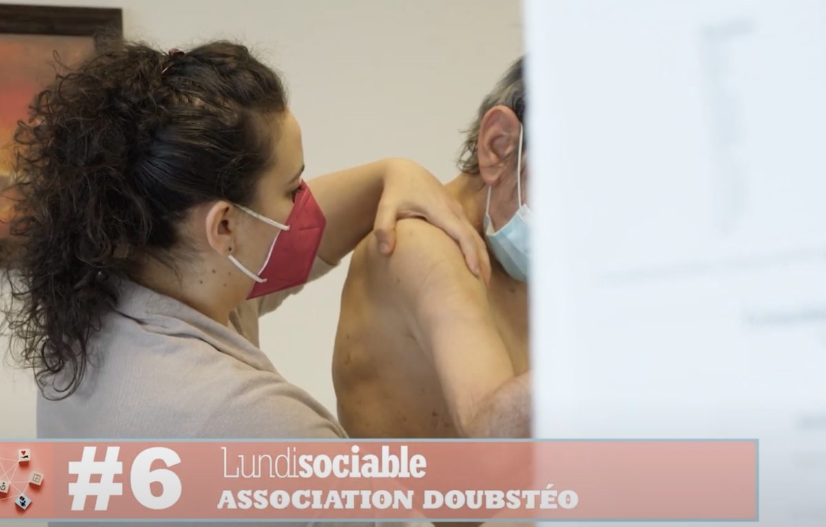 Présentation de l'association DoubsStéo à Besançon. © Lundisociable