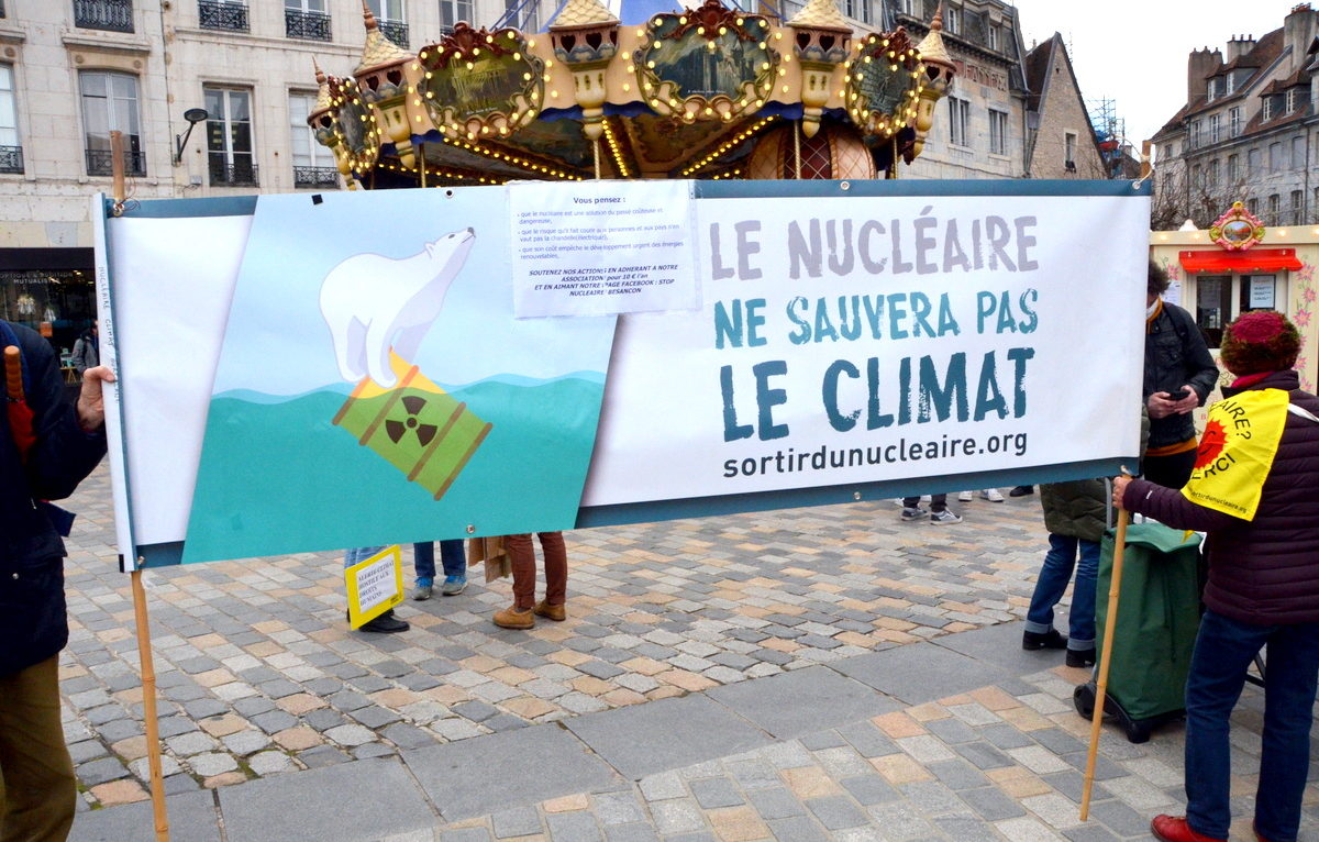 Marche pour le climat le 19 mars à Besançon. © Alexane Alfaro