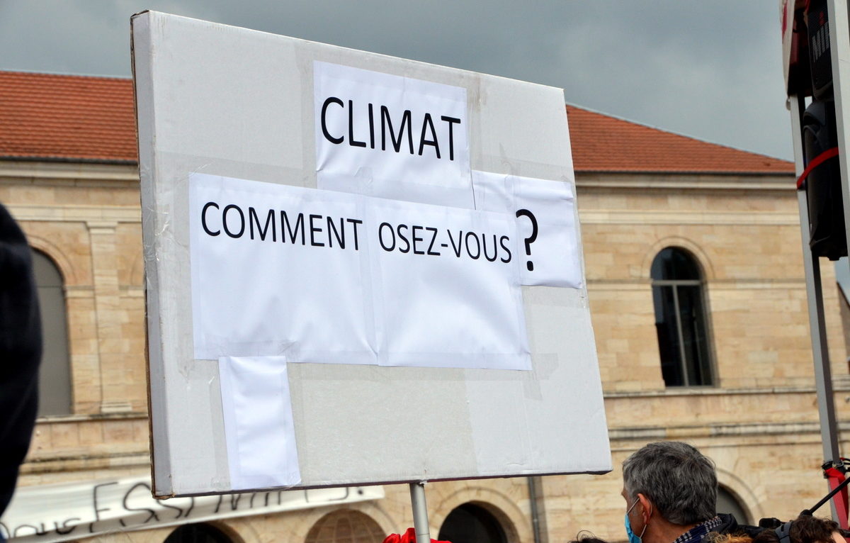 Archives - Marche pour le climat le 19 mars à Besançon. © Alexane Alfaro