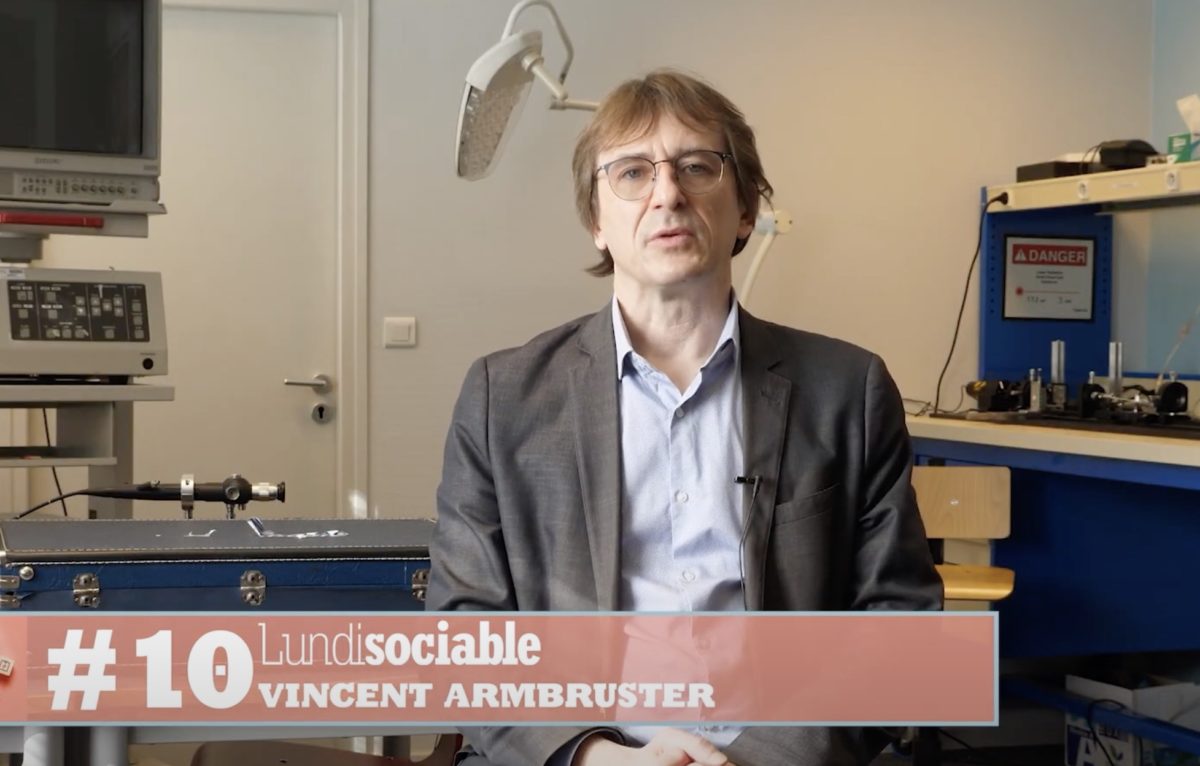 Vincent Armbruster, directeur de l'Institut supérieur d'ingénieurs de Franche-Comté (ISIFC) © Lundisociable