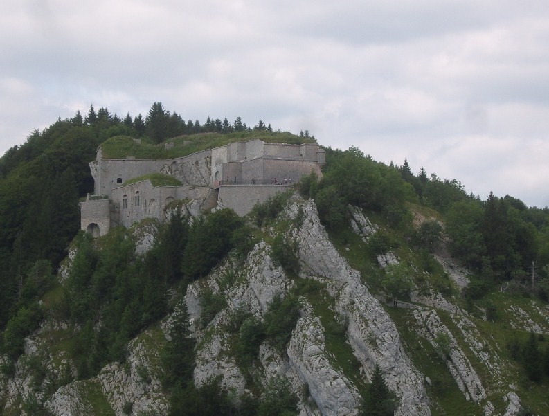 La Cluse-et-Mijoux - Fort du Larmont Inférieur (fort Mahler) © Ordifana75 CC3 