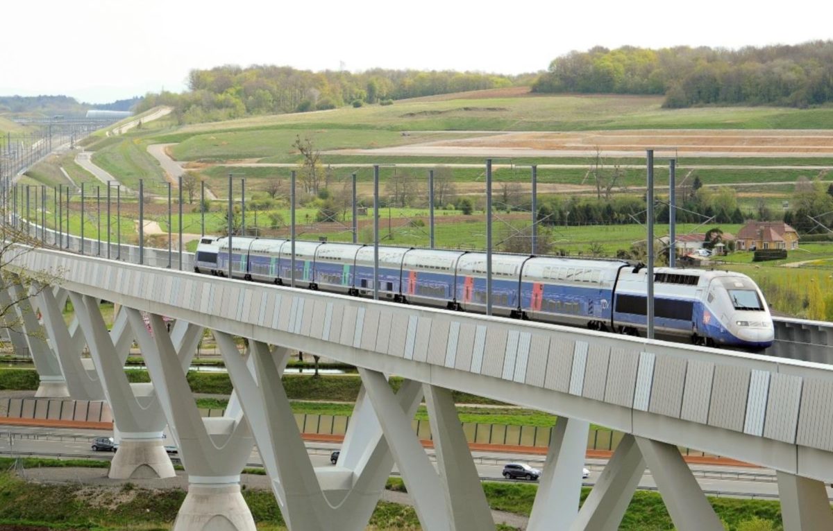 La LGV Rhin-Rhône. © SNCF Réseau