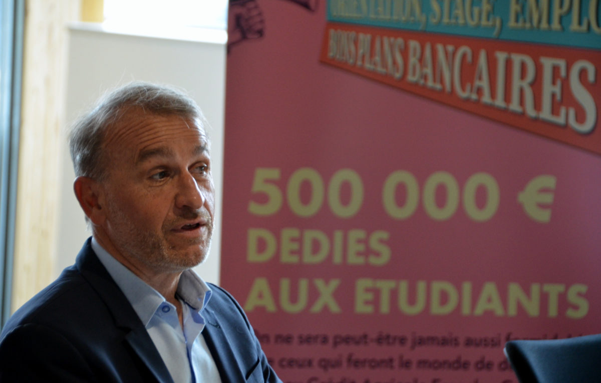 Franck Bertrand, directeur général du Crédit agricole de Franche-Comté © DP