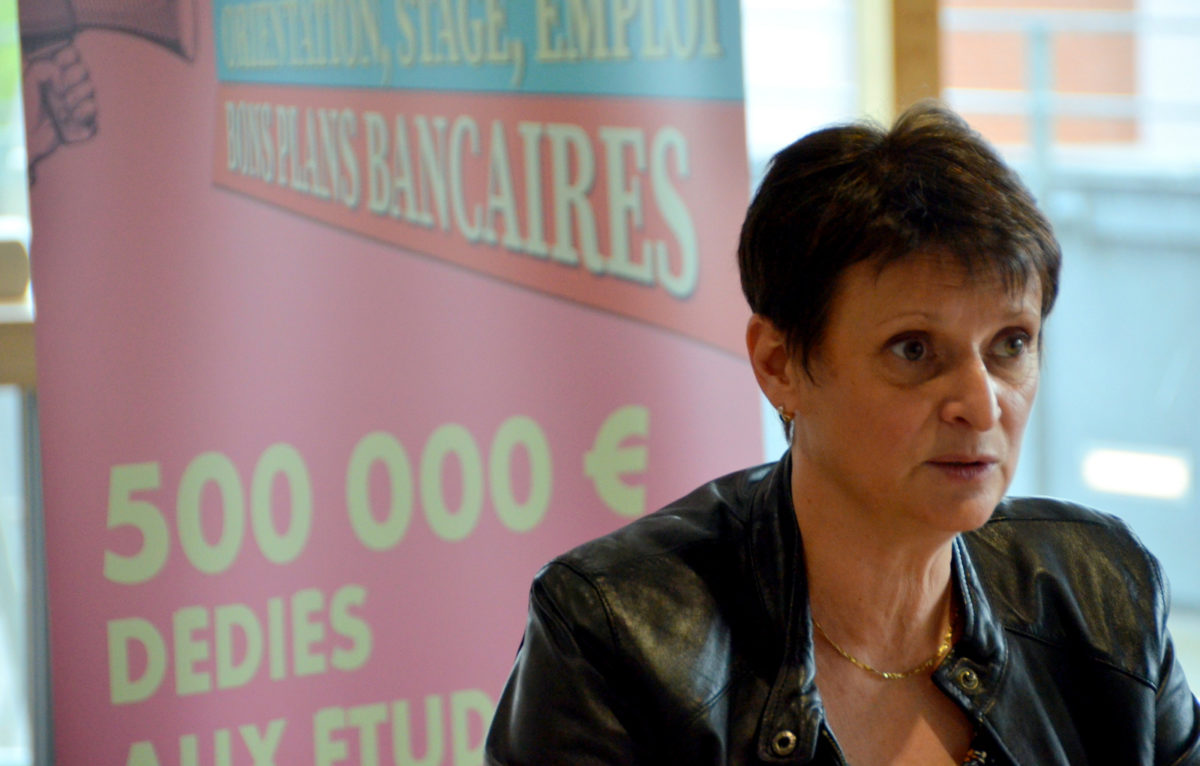 Christine Grillet, présidente du conseil d'administration du Crédit Agricole de Franche-Comté © DP