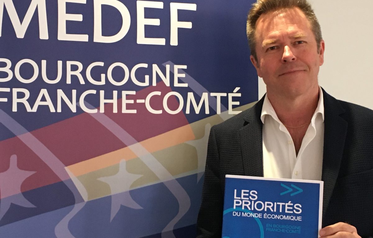 Jean-Philippe Ricahrd - Président du MEDEF BFC © Medef Bourgogne Franche-Comté 