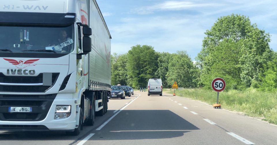 Anne Vignot interdit le transit poids lourd sur la RN 57 à Besançon  