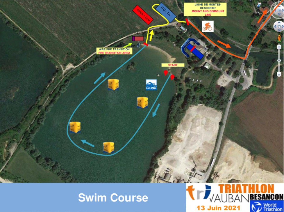 Para Triathlon Wolrdcup 2019  <span class='copyright'></img>© Besançon Triathlon</span>