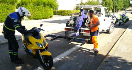 Rodéos urbains : les policiers confisquent le scooter d'un jeune de 13 ans à Besançon • macommune.info - Vimarsana News