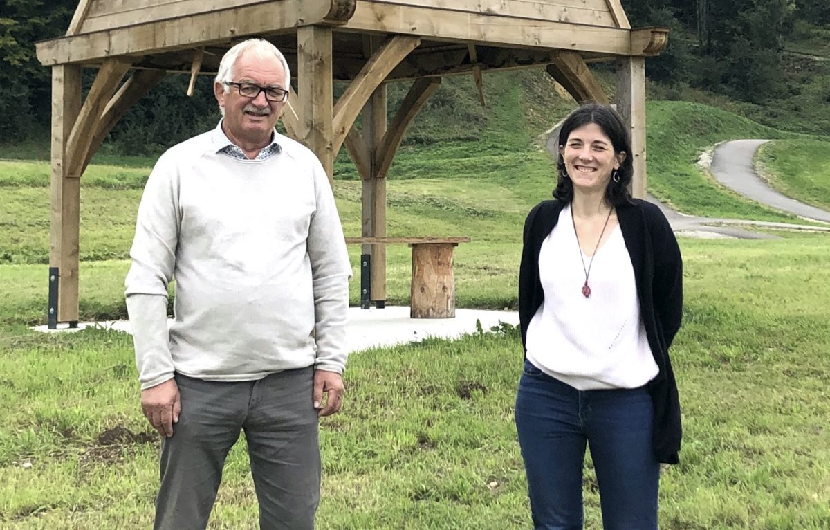 Jean-François Nicolet et Claire le Grand. © Association A2M