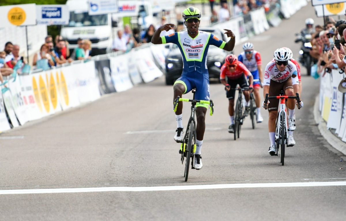 Biniam Girmay Hailu (Intermarché-Wanty-Gobert) remporte au sprint la première édition de la  Classic Grand Besançon Doubs © Clément Barré / Classic Grand Besançon Doubs