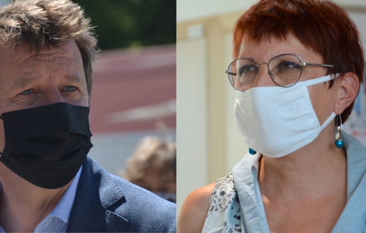 Yannick Jadot - Anne Vignot © Hélène Loget