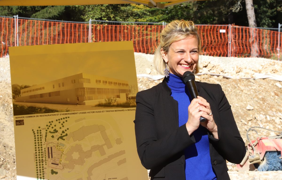 Océane Charret-Godard, Vice-présidente en charge des lycées, de l’offre de formation, de l’apprentissage et de l’orientation.
 © REGION BOURGOGNE-FRANCHE-COMTE