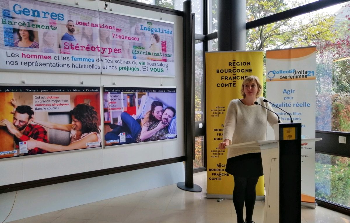 Laëtitia Martinez, vice-présidente de la Région Bourgogne-Franche-Comté notamment en charge de l’égalité réelle. © Région Bourgogne Franche-Comté