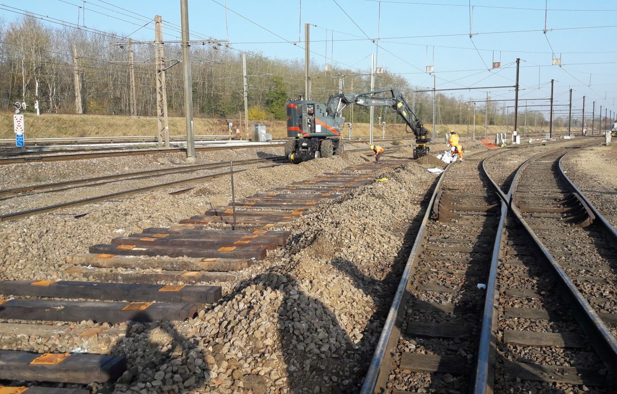 Visite des travaux du triage de Gevrey le 2 décembre 2021 ©SNCF Réseau ©