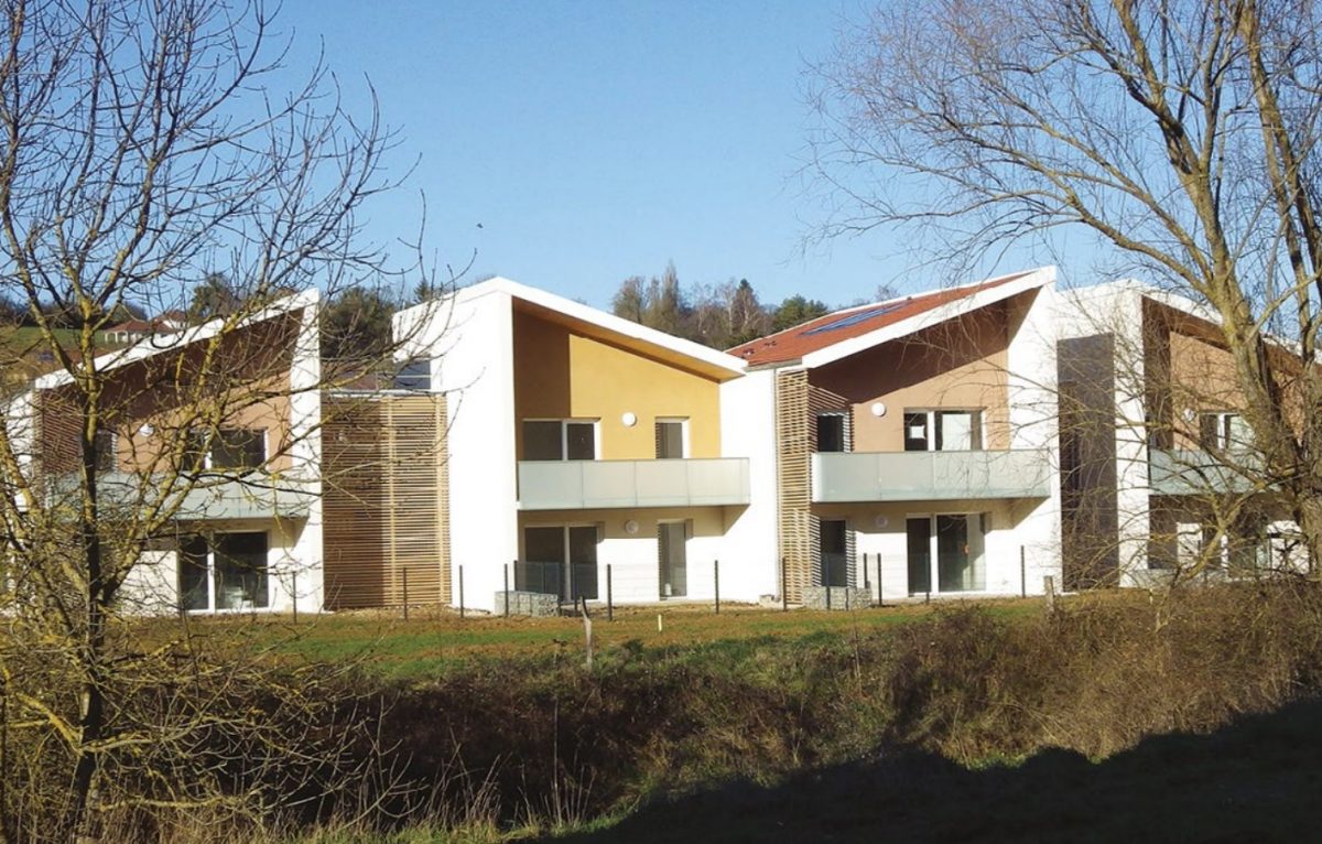 Résidence du Pré Saint-martin et résidence intergénérationnelle
du Petit Pont, à Pelousey
par ©Grand Besançon Habitat ©