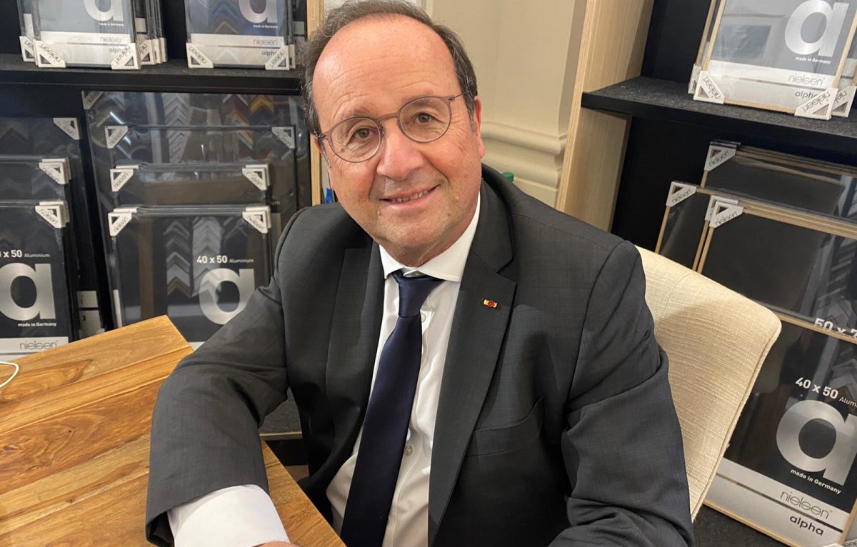 François Hollande © Hélène Loget