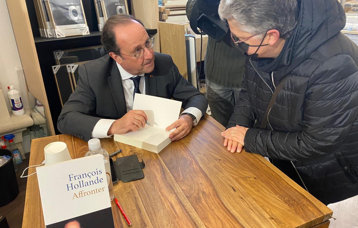 François Hollande à Besançon © Alexane Alfaro