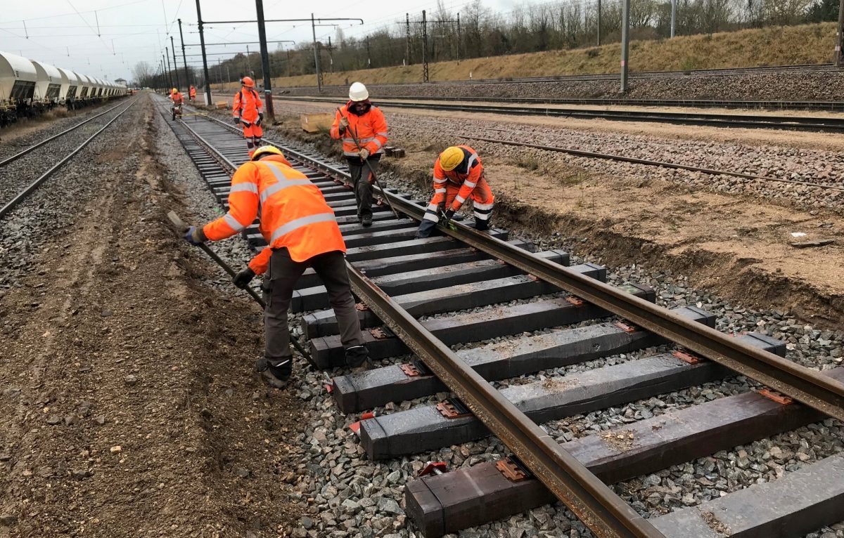 Visite des travaux du triage de Gevrey le 2 décembre 2021 ©SNCF Réseau ©