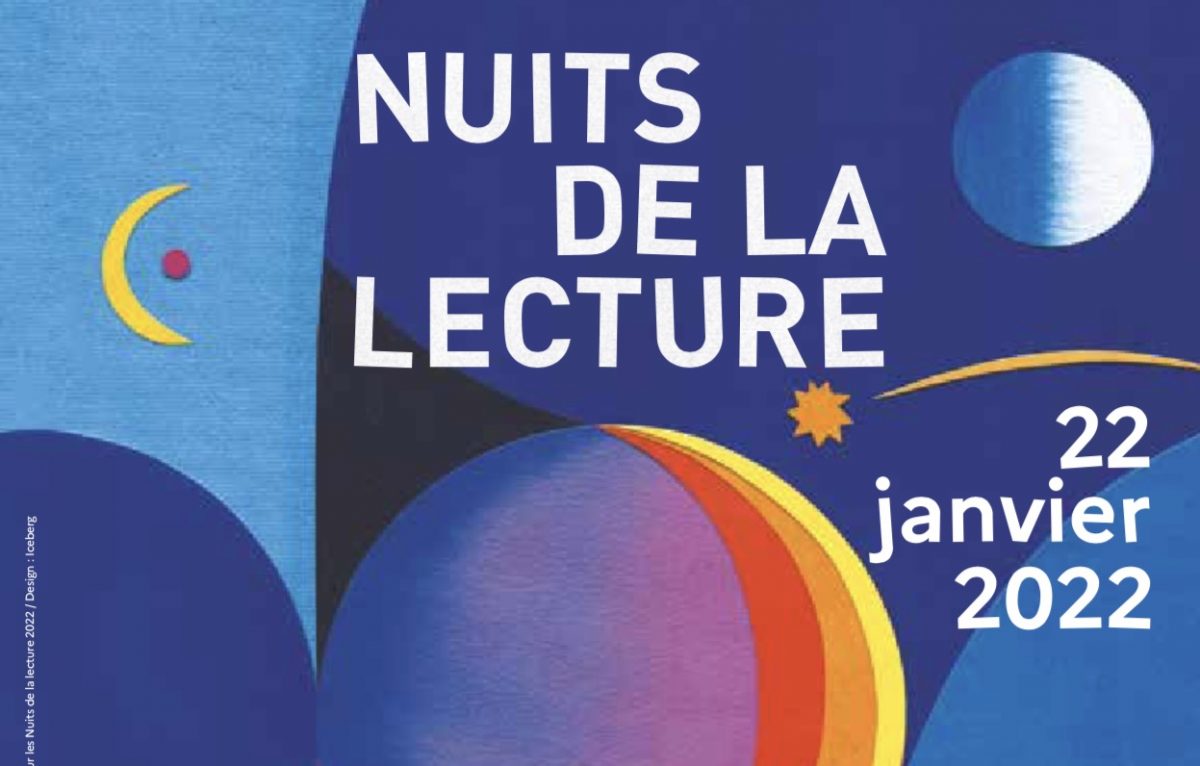 © Jérémie Fischer pour La Nuit de la lecture 2022 / Design : Iceberg