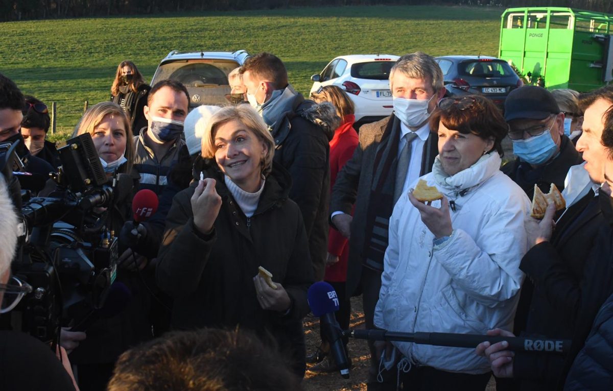 Valérie Pecresse a eu la fève ! ©