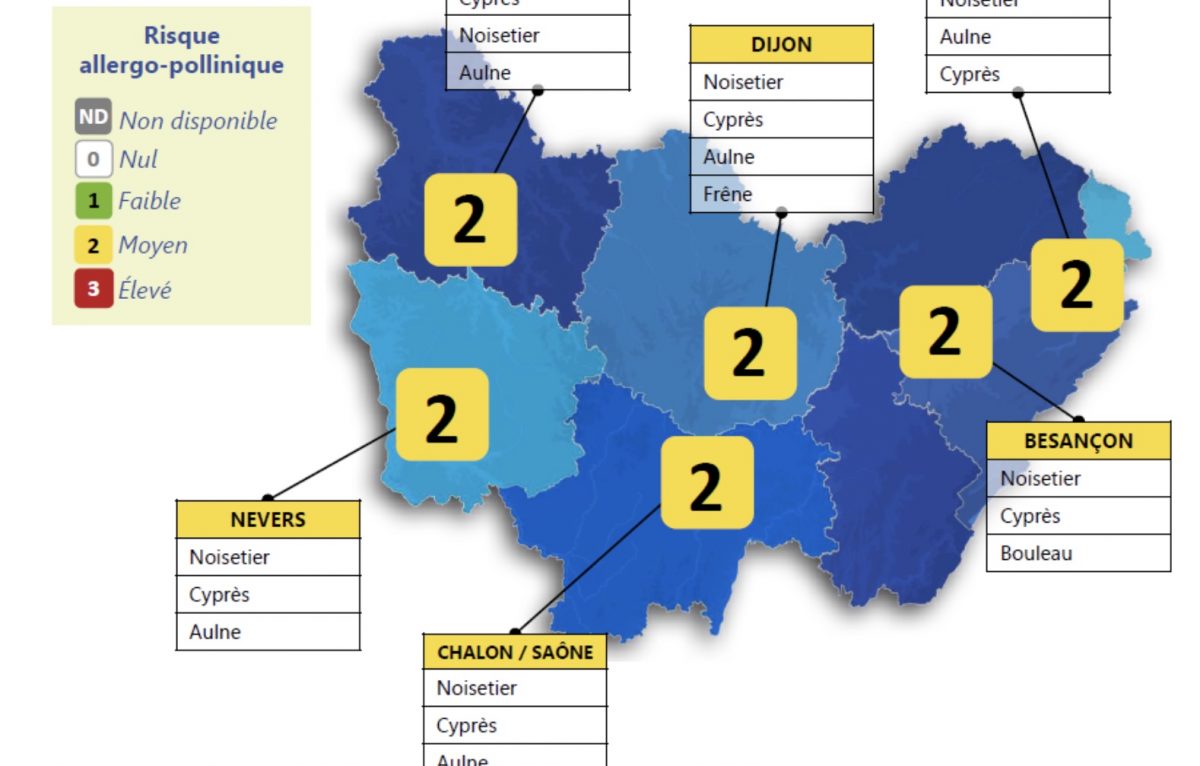 Bulletin du 11 février 2022 © Atmo BFC