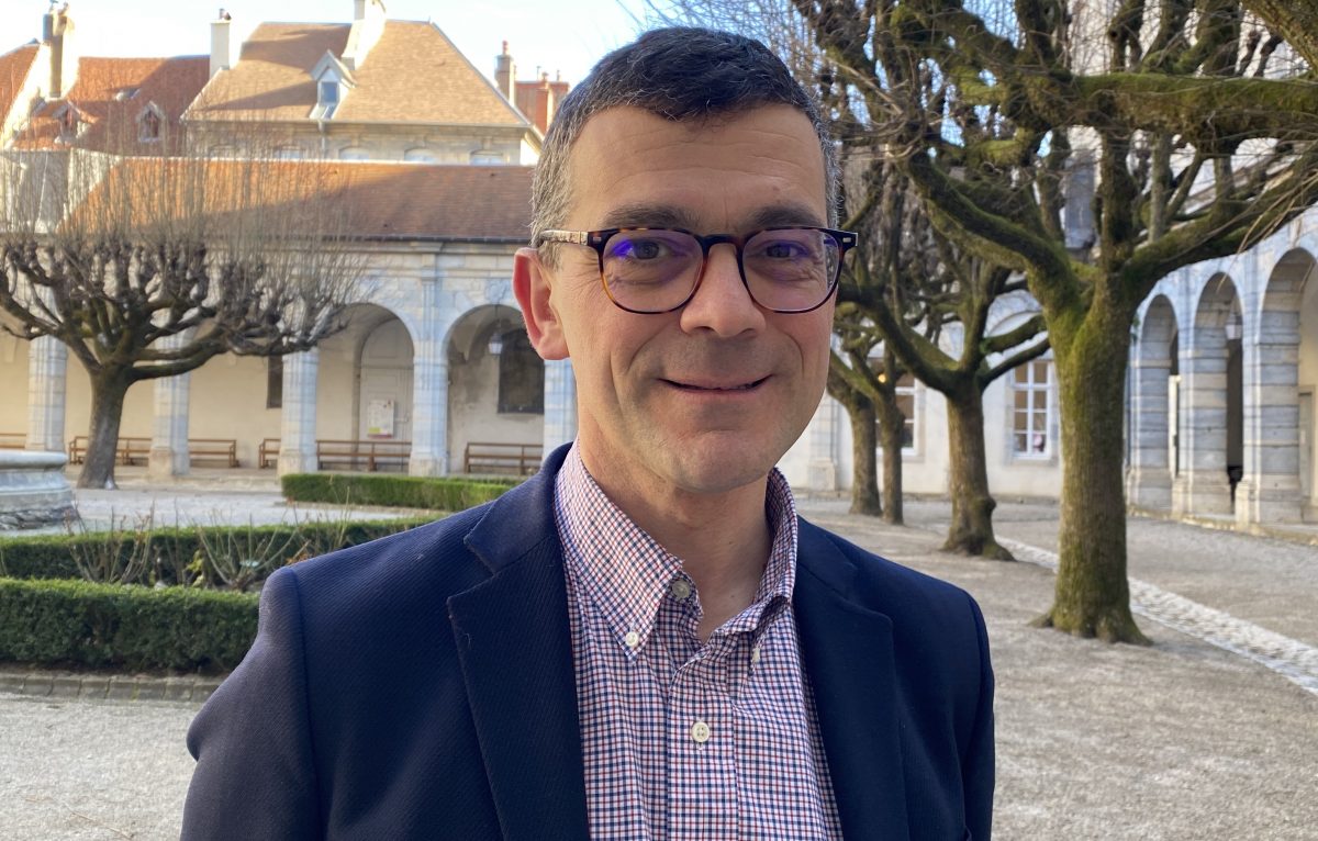 Arnaud Péruta, directeur du conservatoire de Grand Besançon Métropole © Hélène Loget