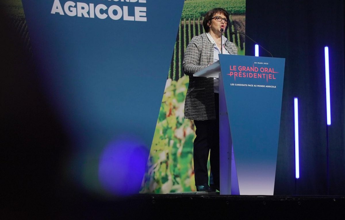 Christiane Lambert, présidente du conseil de l'agriculture française (Caf) et de la FNSEA © FNSEA