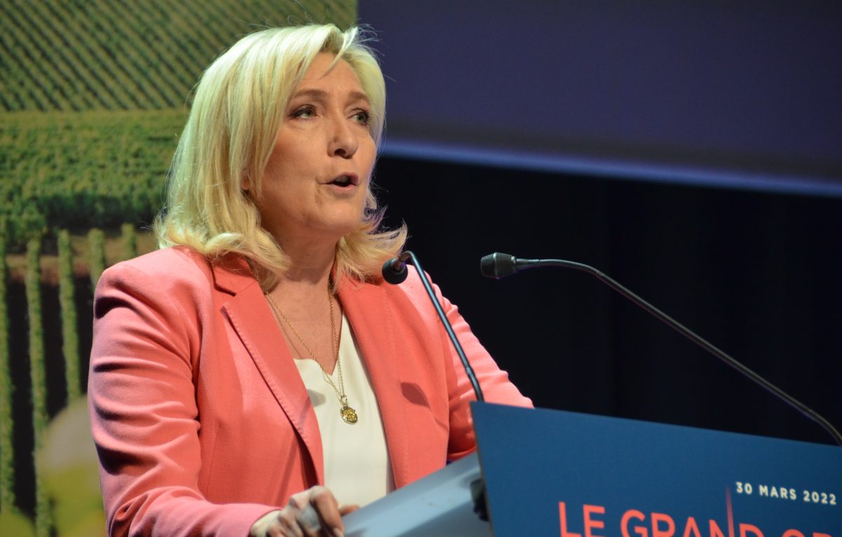 Marine Le Pen, photo d'archives. © Alexane Alfaro