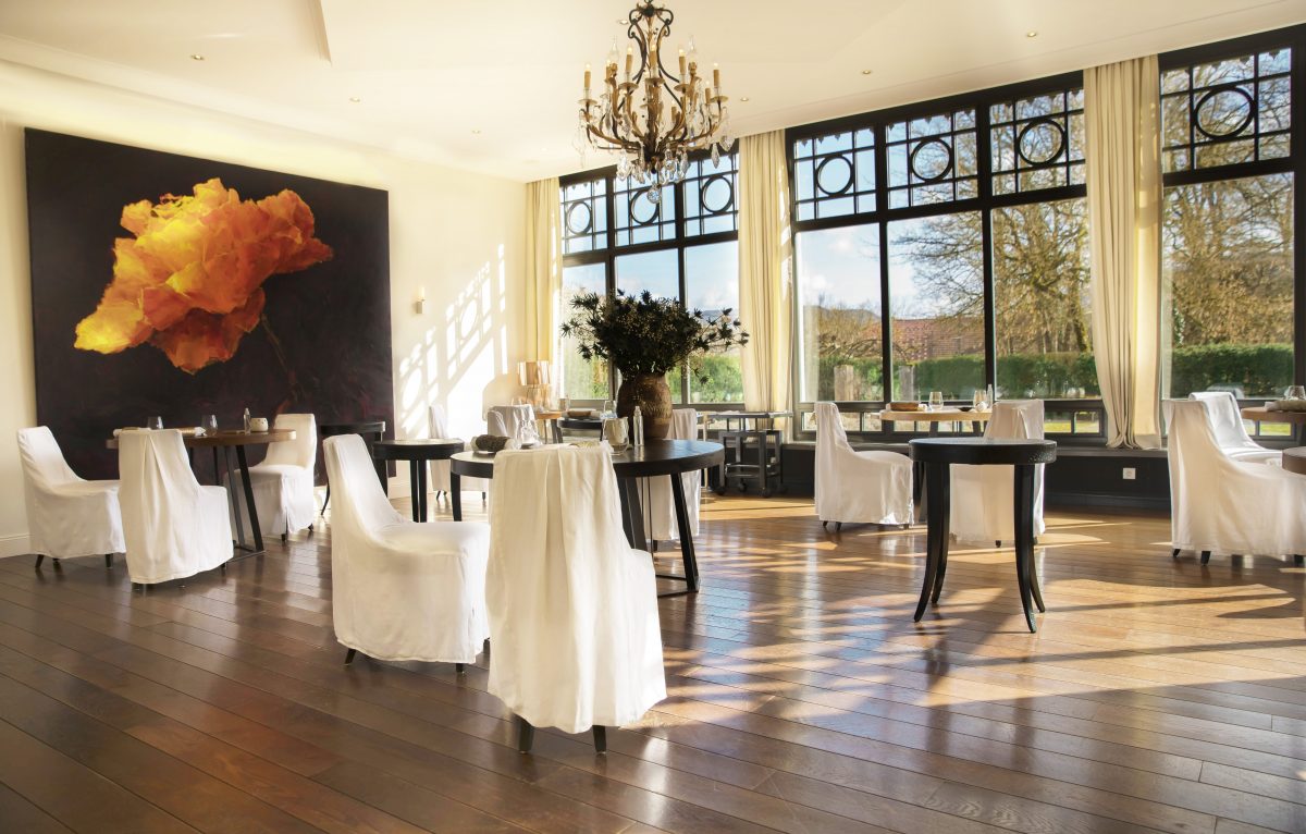 Salle de l'orangerie au Château de Germigney © Cindy Viey