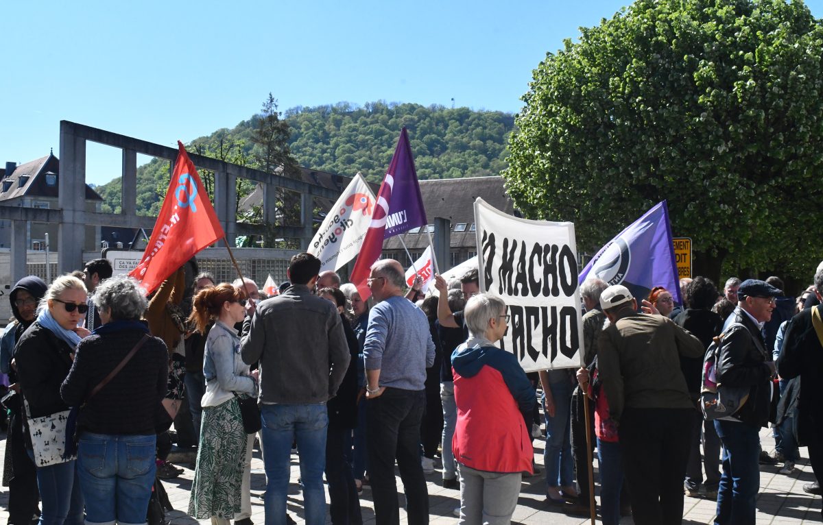 Rassemblement contre l'extrême droite à Besançon le 16 avril 2022/ © BJAP