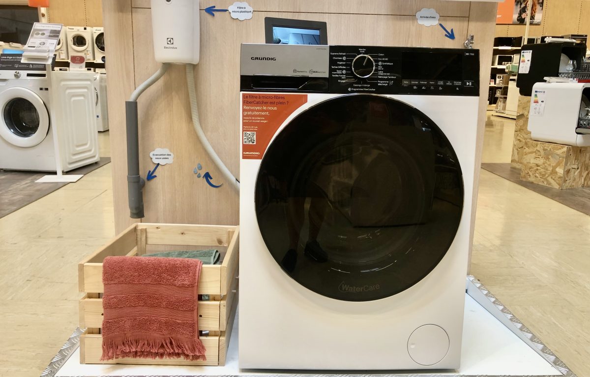 Exclusivité Boulanger ! Electrolux a lancé un filtre de lave-linge pour capter jusqu’à 90% des microplastiques !  <span class='copyright'></img>© Alexane Alfaro</span>