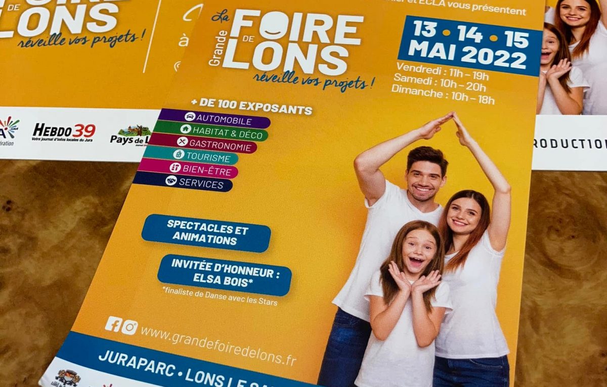 Grande foire de Lons les 13? 14 et 15 mai 2022 à Juraparc. © Groupe Coopératif Demain
