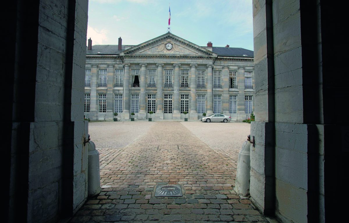 Cour intérieure de la préfecture du Doubs © Ville de Besançon