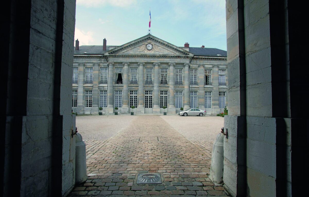 Cour intérieure de la préfecture du Doubs © Ville de Besançon