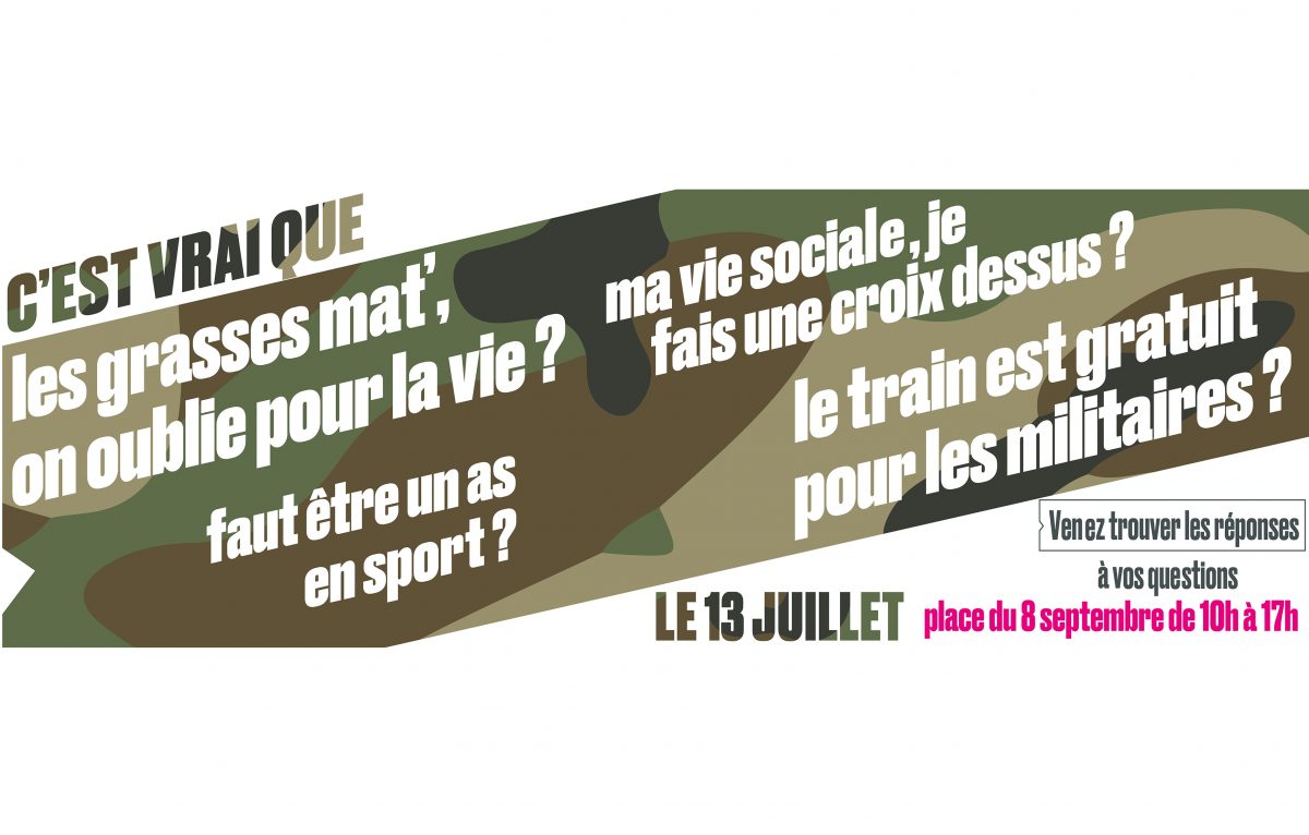L'armée de terre recrute ©
