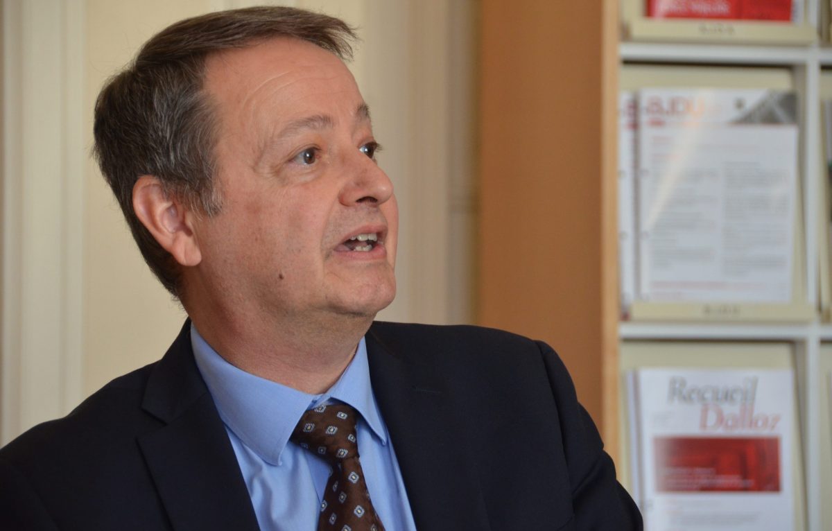 Le président du tribunal administratif de Besançon, Thierry Trottier © Alexane Alfaro