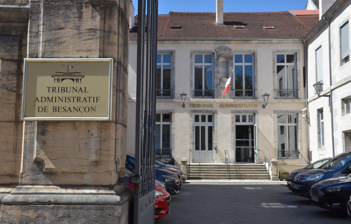 Le tribunal administratif de Besançon © Alexane Alfaro