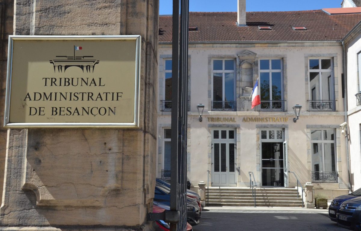 Le tribunal administratif de Besançon © Alexane Alfaro